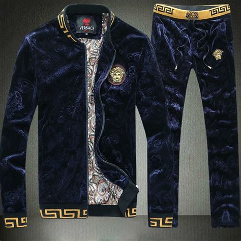 versace tracksuit mens for cheap|designer velour tracksuits for men's.